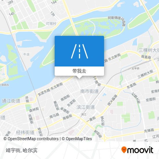 靖宇街地图