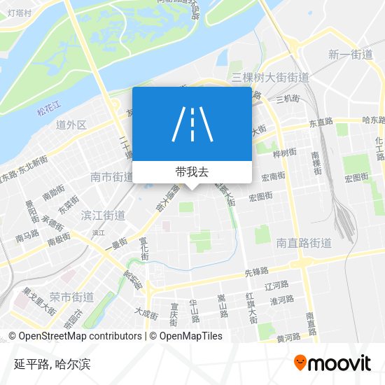 延平路地图