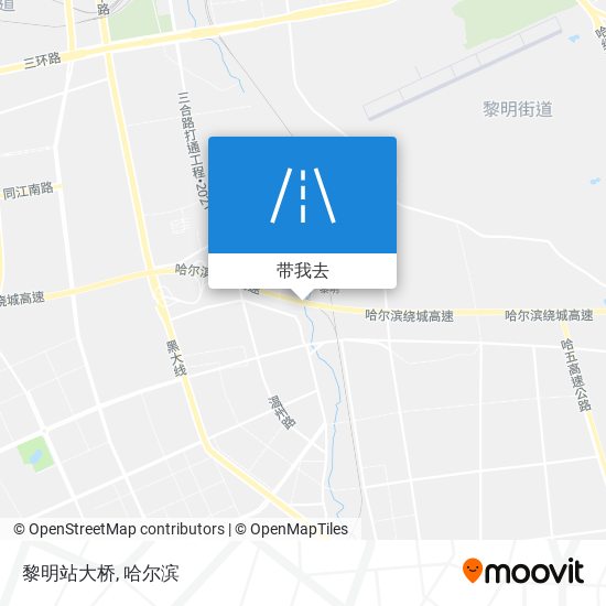黎明站大桥地图