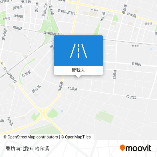 香坊南北路6地图