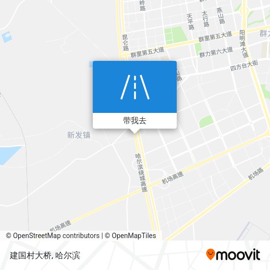 建国村大桥地图