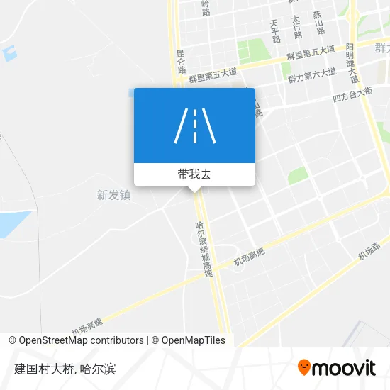 建国村大桥地图