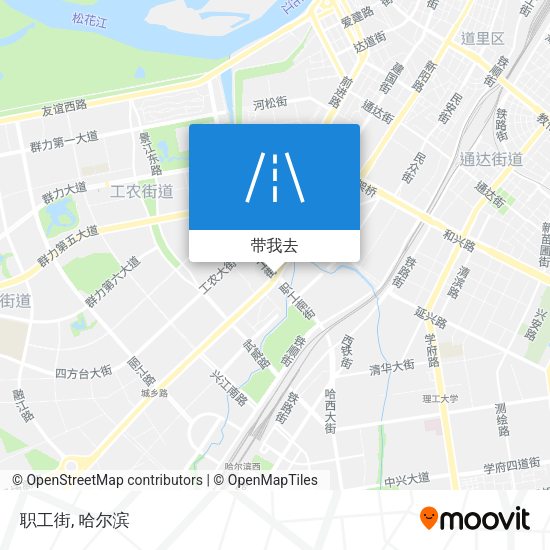 职工街地图