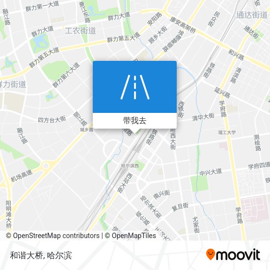 和谐大桥地图