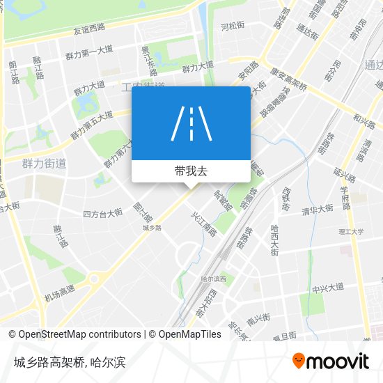 城乡路高架桥地图