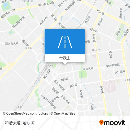 和谐大道地图