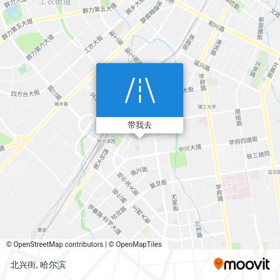 北兴街地图