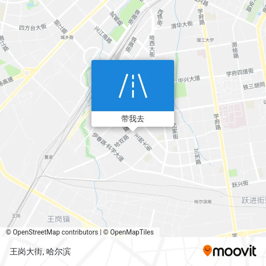 王岗大街地图