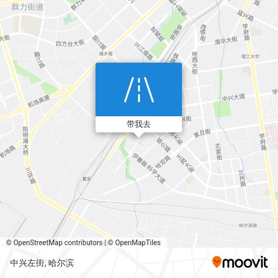 中兴左街地图