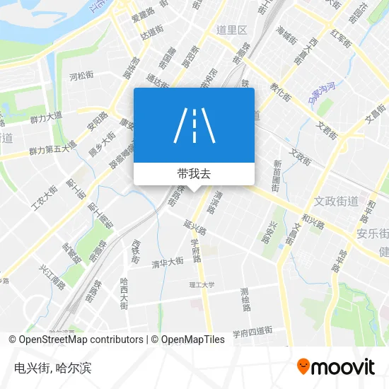 电兴街地图
