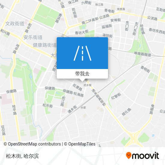 松木街地图