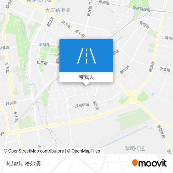 轧钢街地图