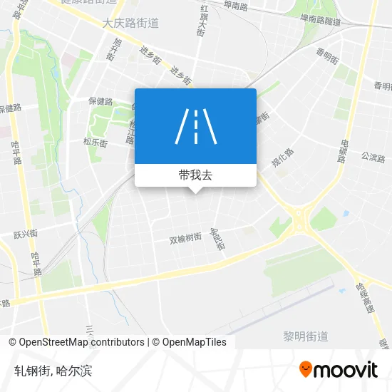 轧钢街地图