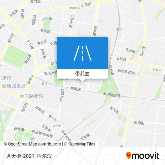 通天街•2021地图