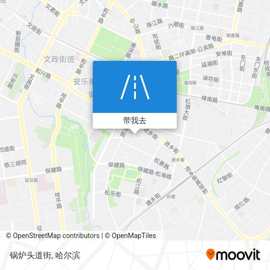锅炉头道街地图