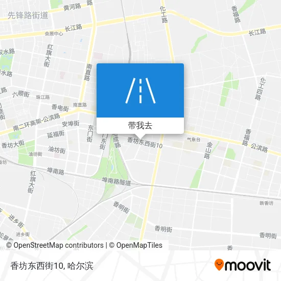 香坊东西街10地图