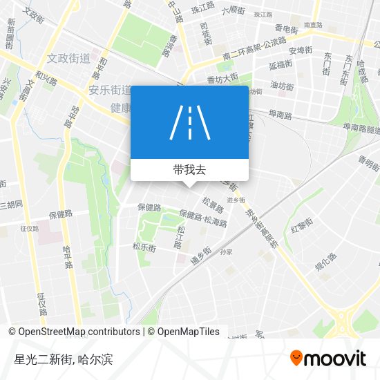 星光二新街地图