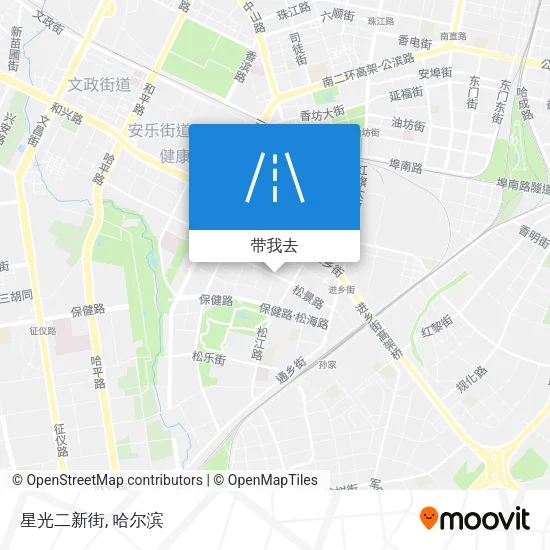 星光二新街地图