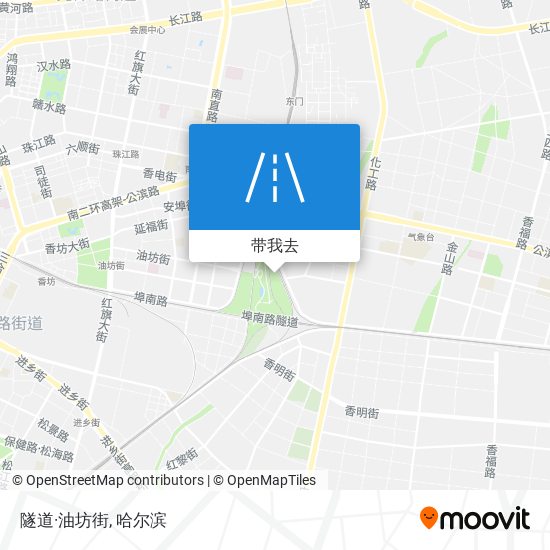 隧道·油坊街地图
