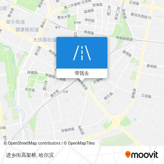 进乡街高架桥地图