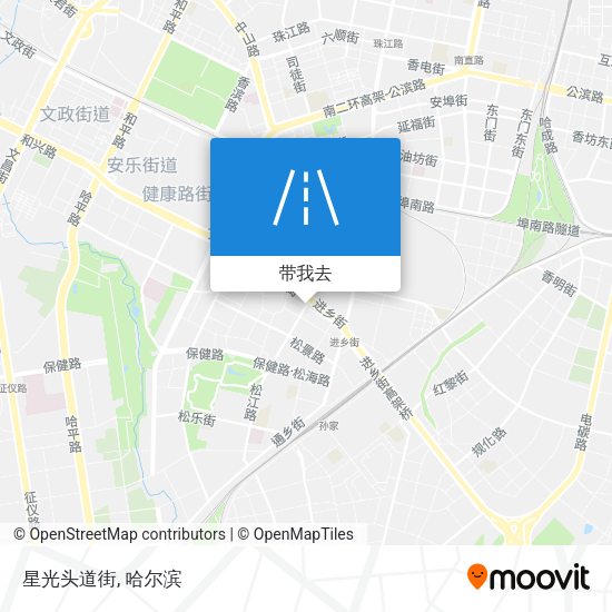 星光头道街地图