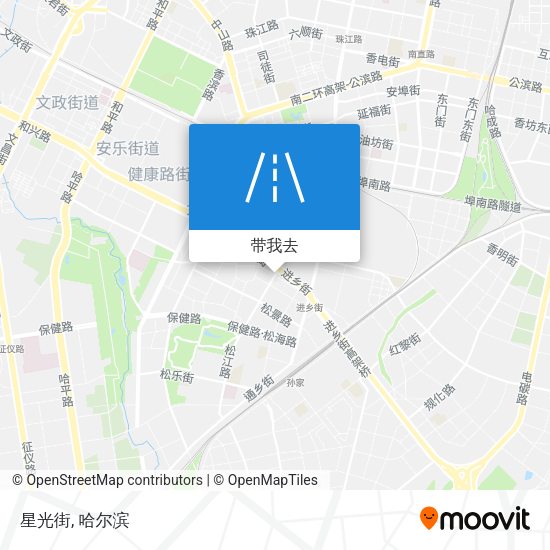 星光街地图