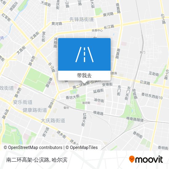南二环高架-公滨路地图