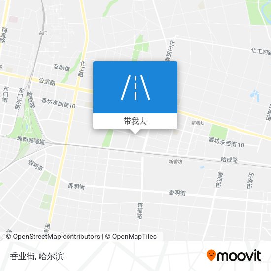 香业街地图