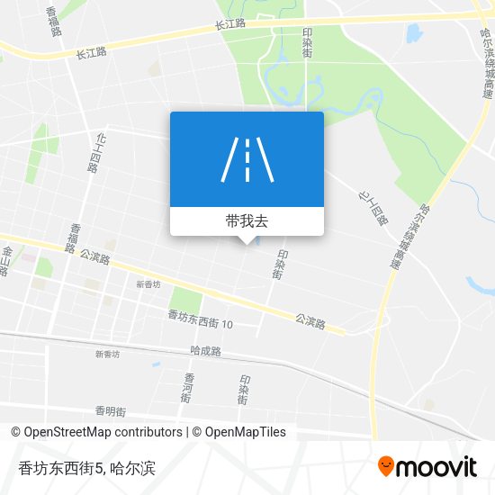 香坊东西街5地图