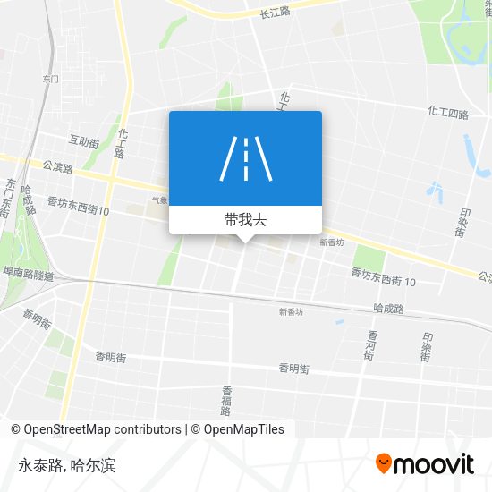 永泰路地图