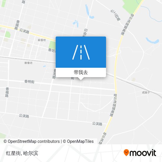 红星街地图