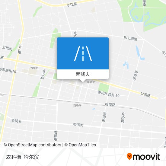 农科街地图