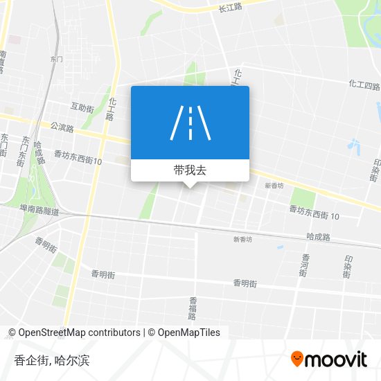 香企街地图