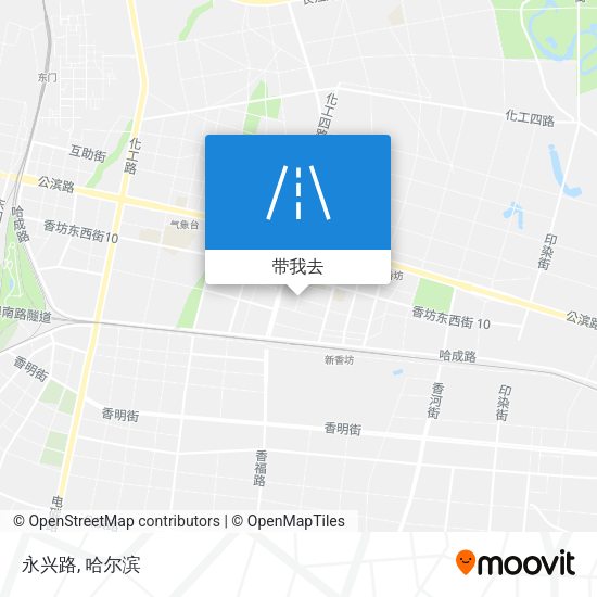 永兴路地图
