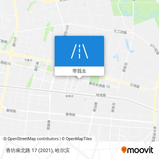 香坊南北路 17 (2021)地图