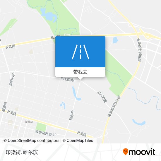 印染街地图