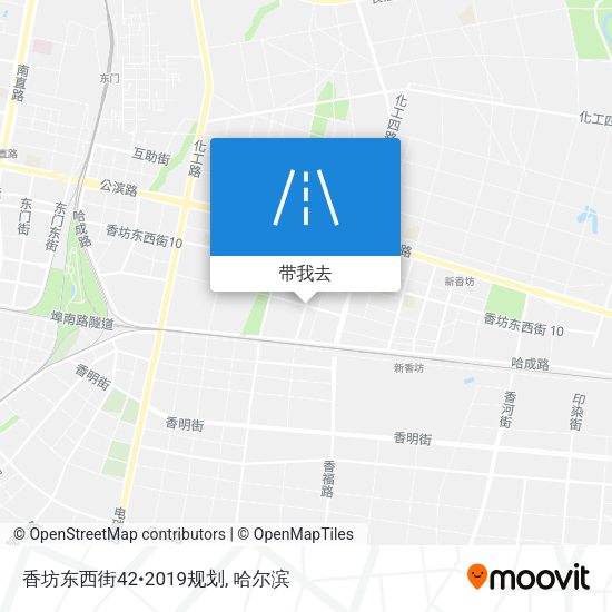 香坊东西街42•2019规划地图