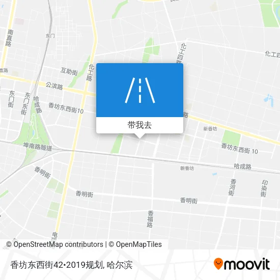 香坊东西街42•2019规划地图