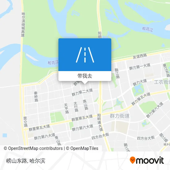 崂山东路地图