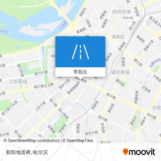 新阳地道桥地图