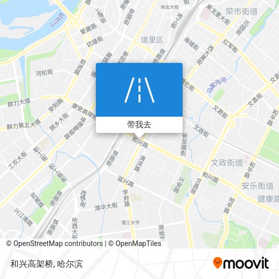 和兴高架桥地图