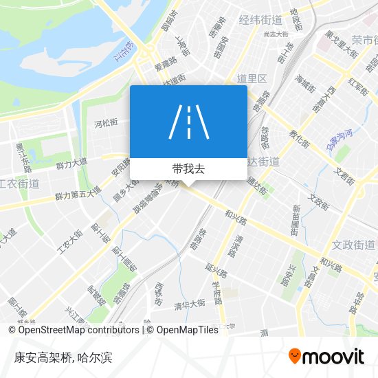 康安高架桥地图