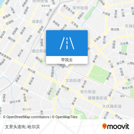 文景头道街地图