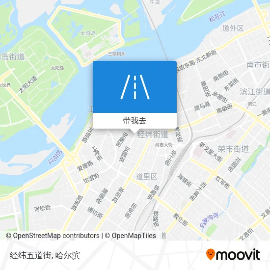 经纬五道街地图