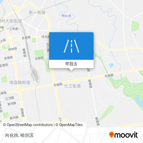 向化街地图