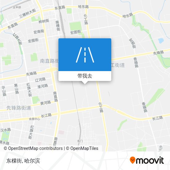 东棵街地图