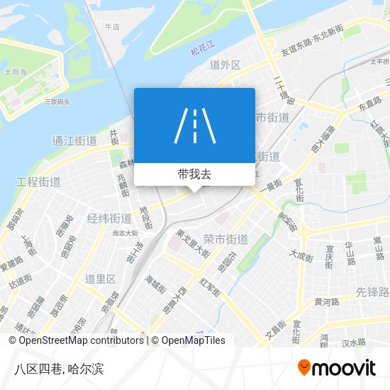 八区四巷地图