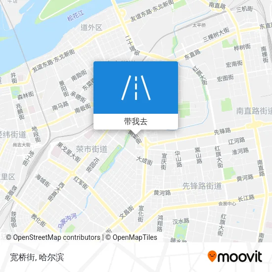 宽桥街地图