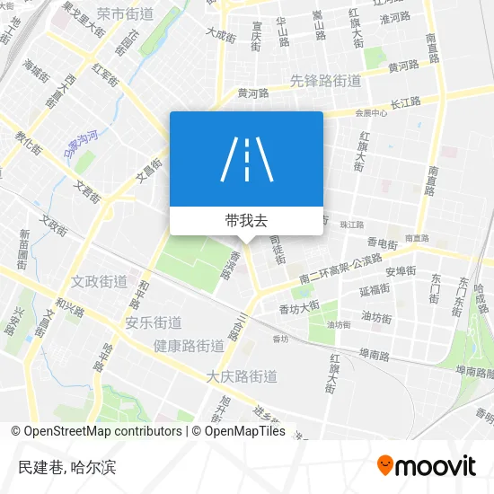 民建巷地图