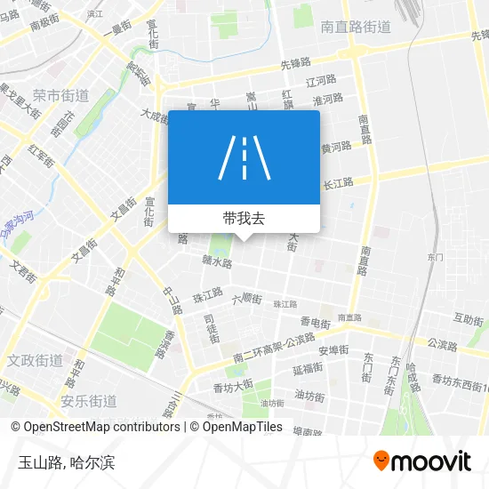 玉山路地图